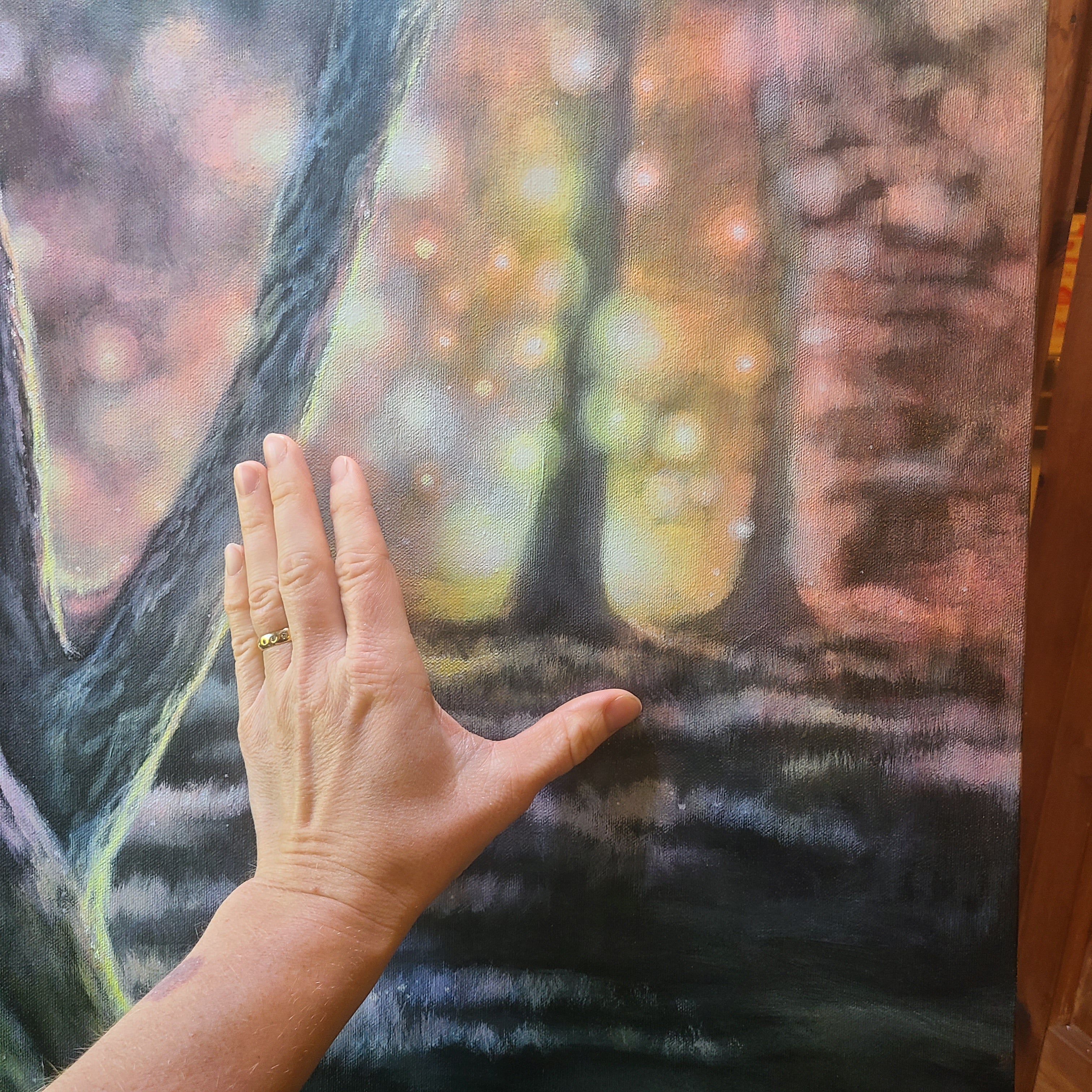 Björkar vid Sandvikens Strand