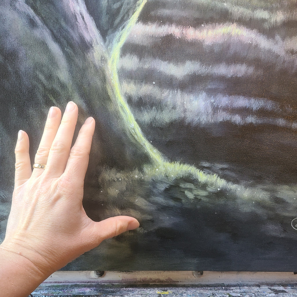 Björkar vid Sandvikens Strand