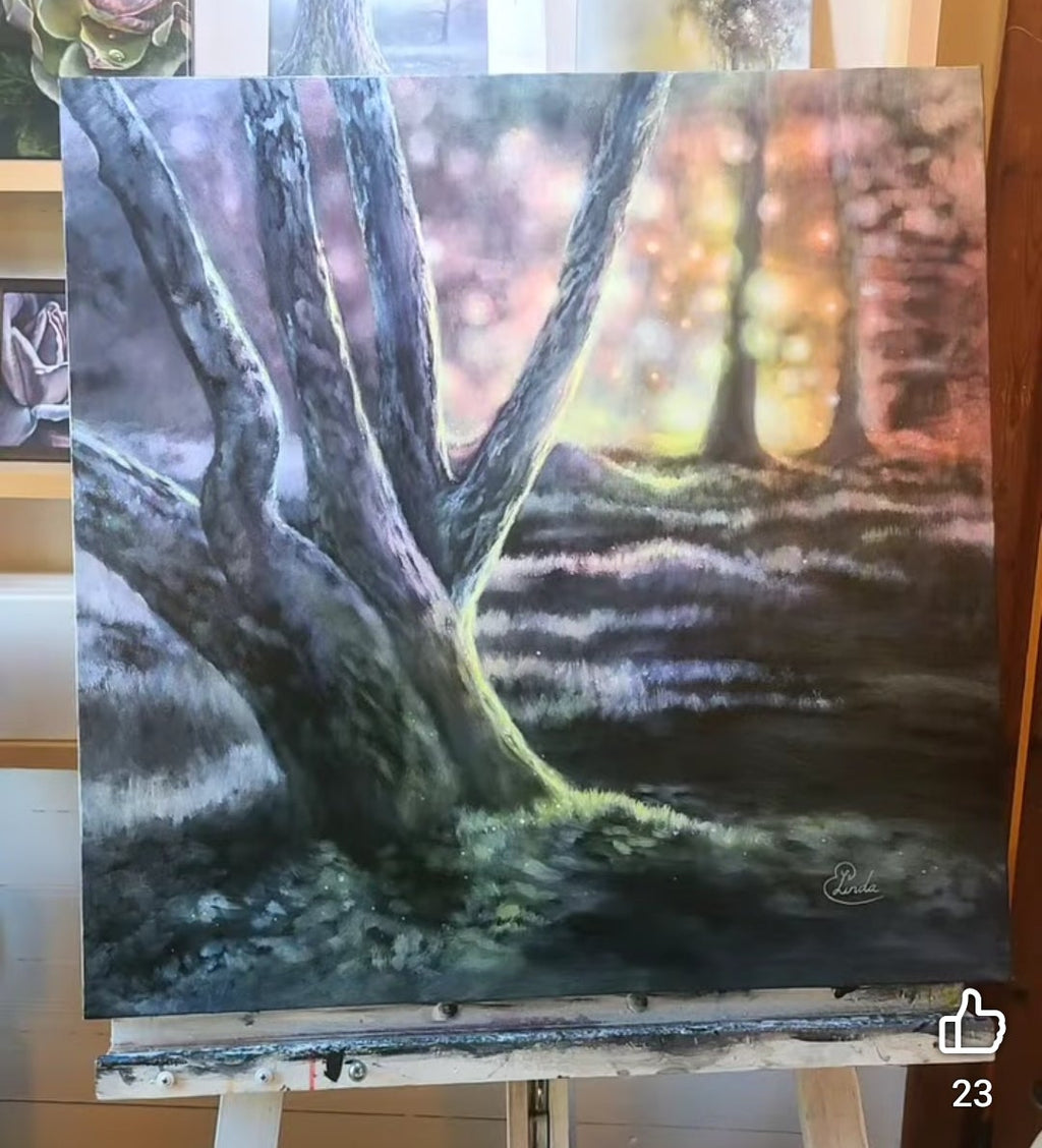 Björkar vid Sandvikens Strand